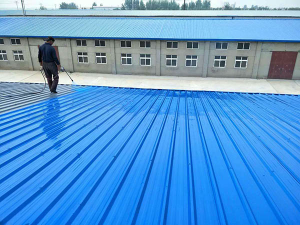 张家港 彩钢瓦喷漆翻新工业厂房、仓库